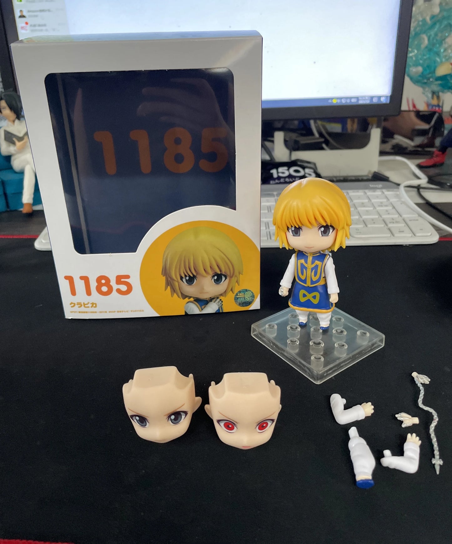 Hunter X Hunter Kurapika and Killua mini figures