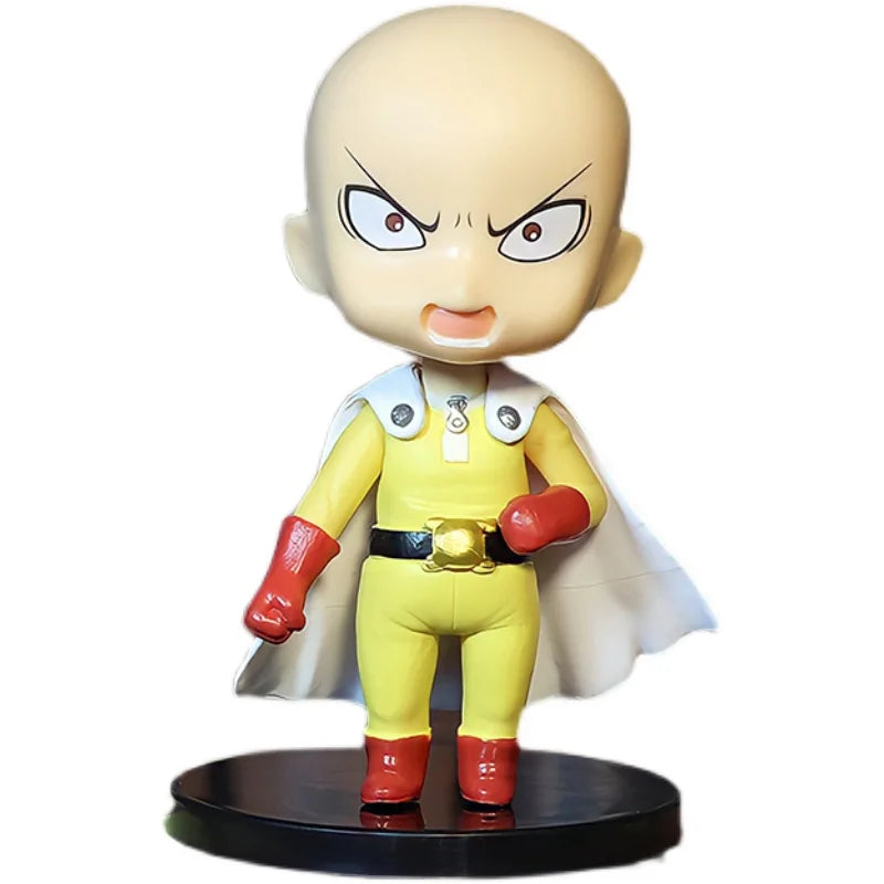 One Punch Saitama, Genos, Garou, and Tatsumaki set