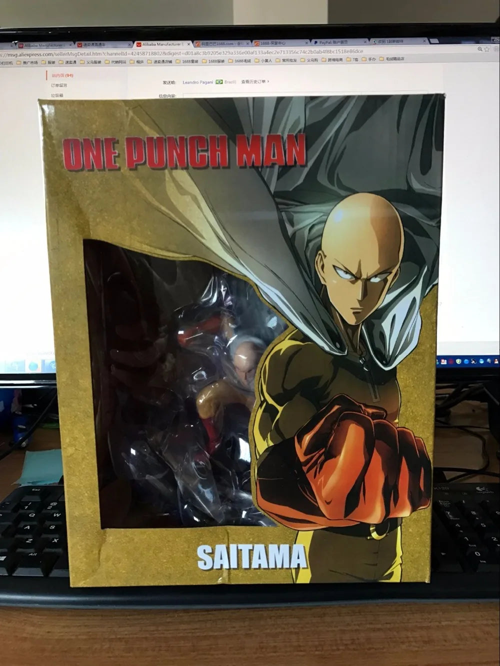 One Punch Man Saitama Figure