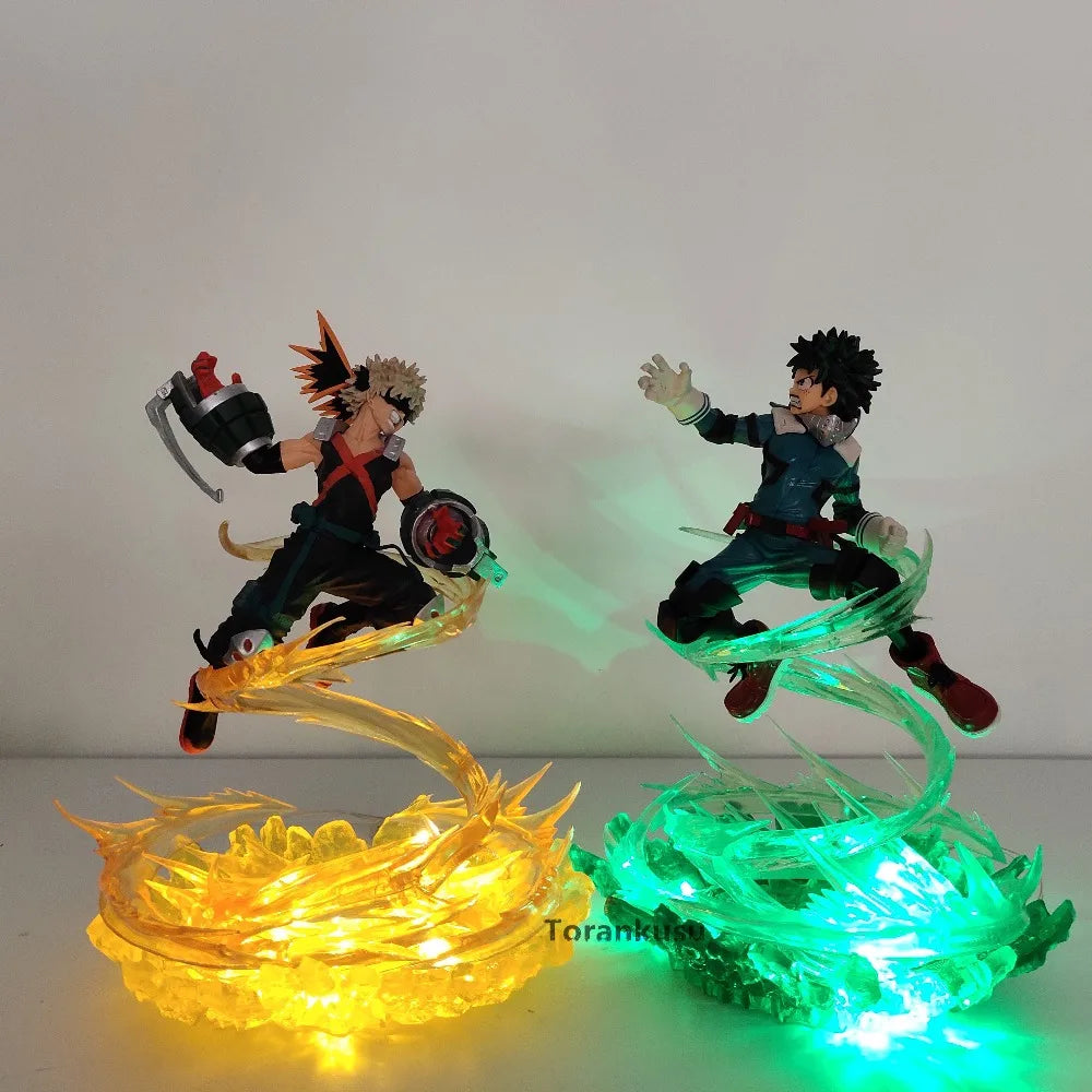 My Hero Academia Bakugou Katsuki VS Midoriya Izuku Figures