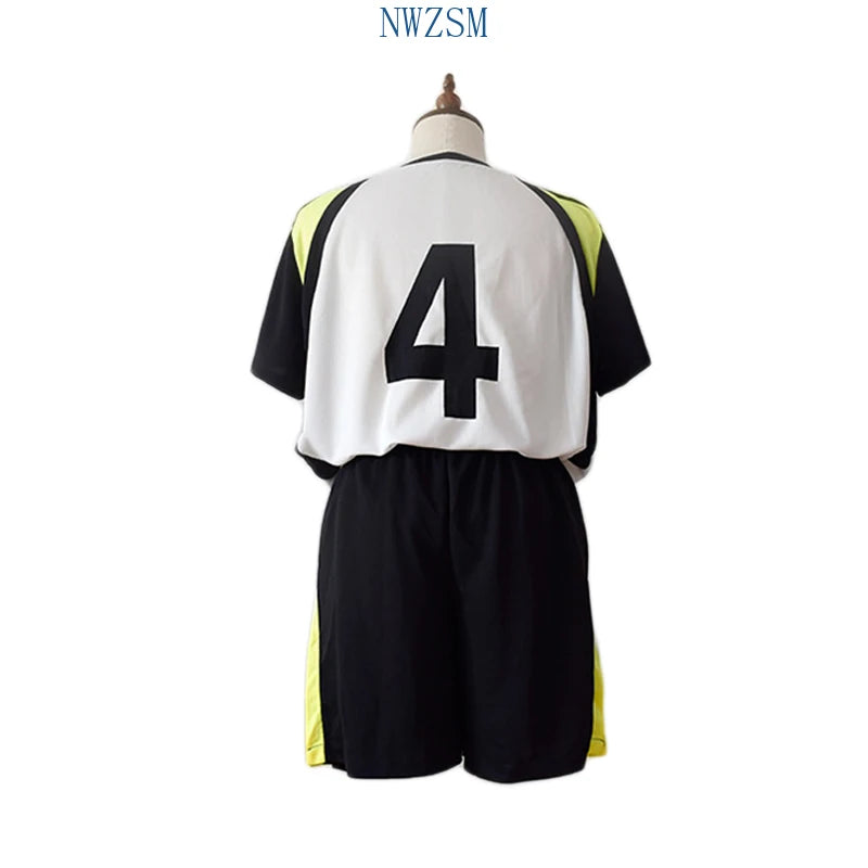 Haikyuu!! Fukurodani Bokuto Koutarou Uniform T-shirt and Shorts Cosplay