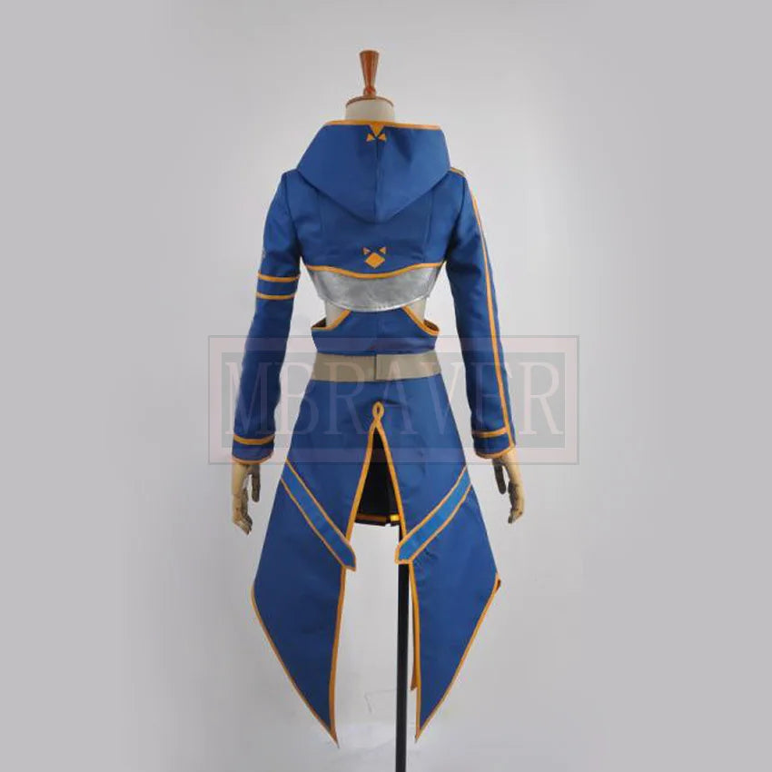 Sword Art Online Silica blue cosplay costume