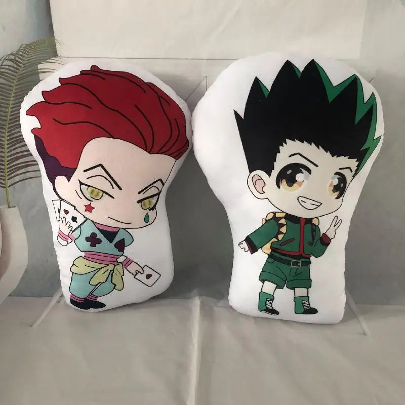 Hunter X Hunter Small Pillows Gon Freecss, Hisoka, Killua, Kurapika, and Chrollo