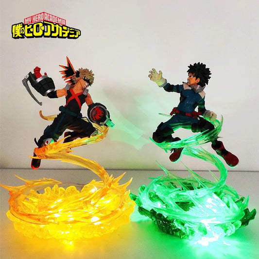 My Hero Academia Bakugou Katsuki VS Midoriya Izuku Figures