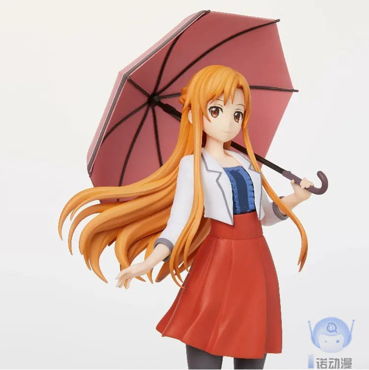 Sword Art Online TAITO Yuuki Asuna with umbrella figure