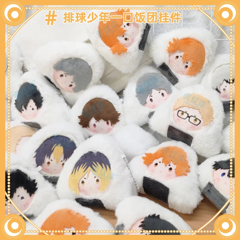 Haikyuu!! Plush Pendant Keychain for backpacks or purses