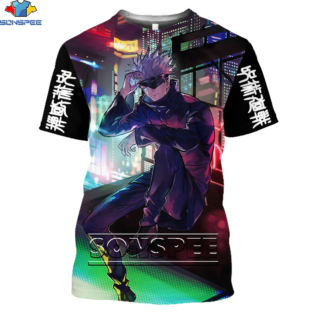 Jujutsu Kaisen 3D Print T-shirts - variety of options