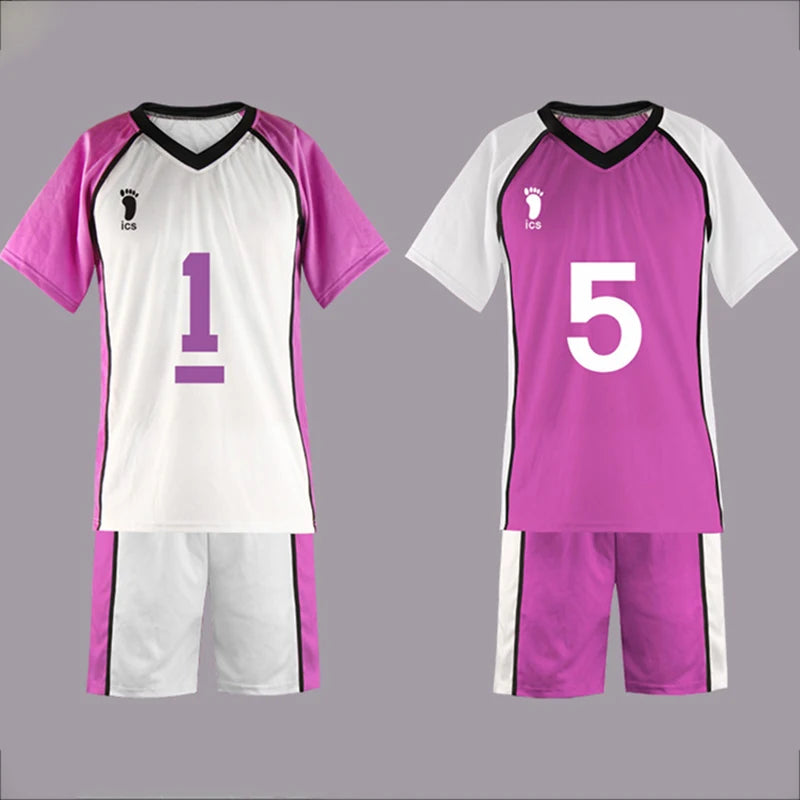 Haikyuu Shiratorizawa High School Volleyball Club Jersey Uniform - Wakatoshi Ushijima