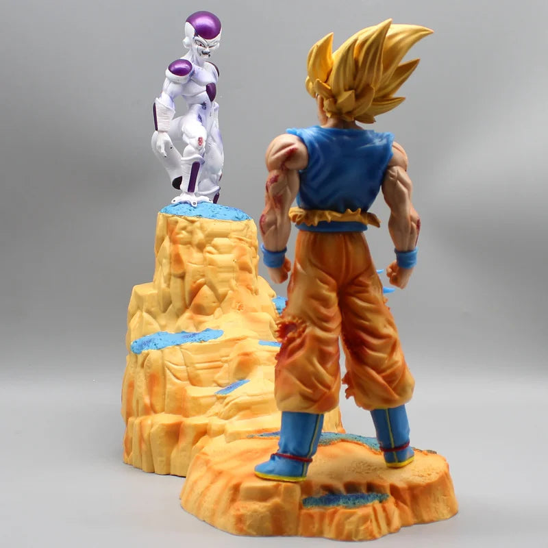 Dragon Ball Z Super Saiyan Goku Vs Frieza Namek Battle figure