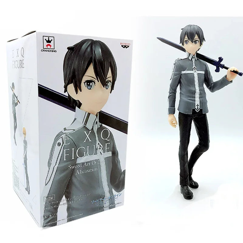 BANPRESTO Sword Art Online Kirito and Eugeo uniform clothes figures