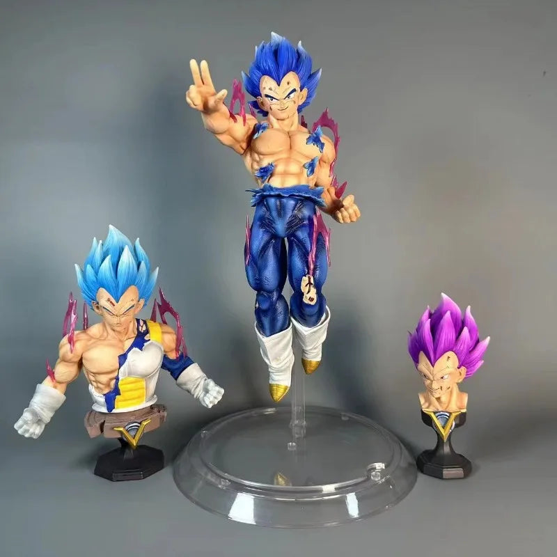 Dragon Ball Super Son Goku Ultra Instinct or Super Saiyan Blue Vegeta figure