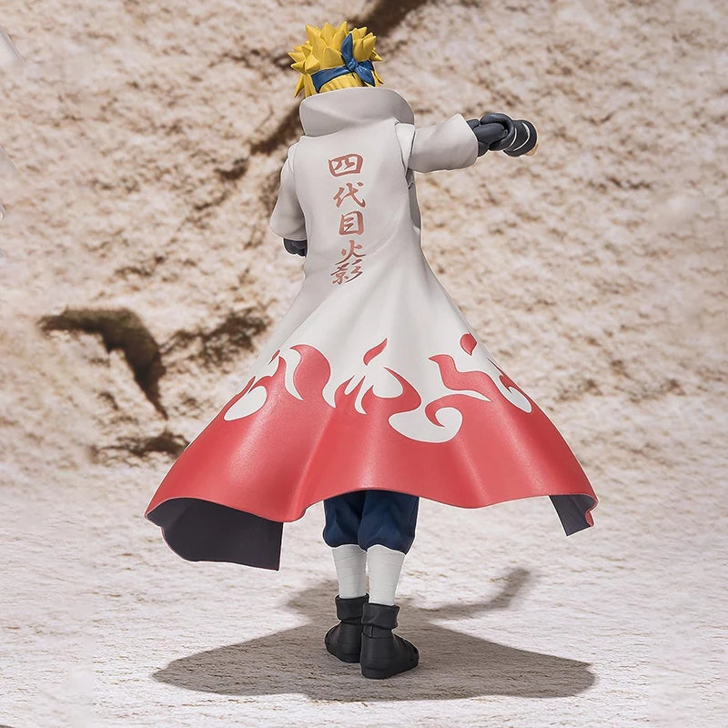 Naruto Shippuden Yondaime Hokage and Namikaze Minato figures