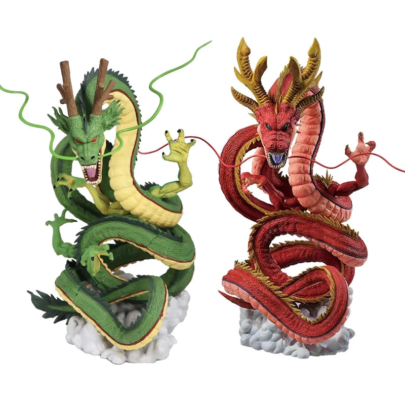 Dragon Ball Z Model Ultimate Shenron Green and Red versions