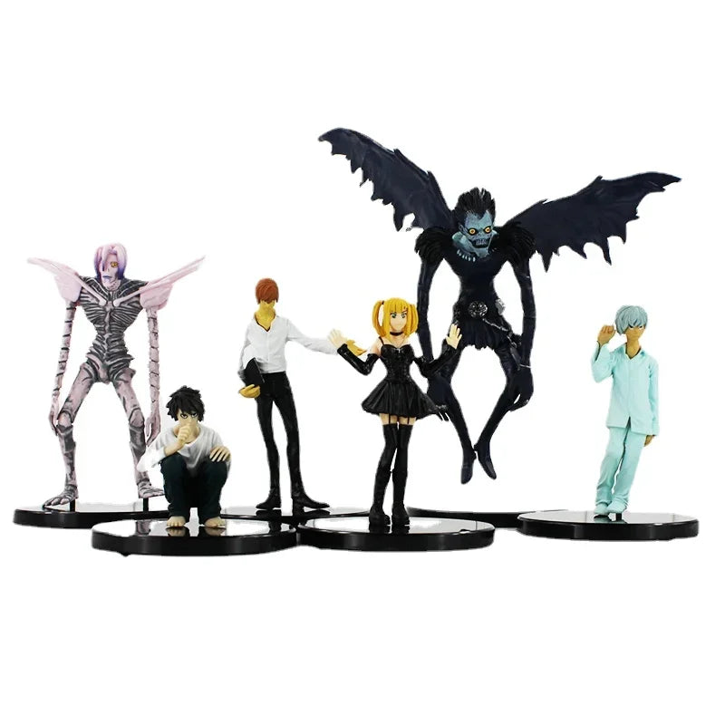 Death Note Ryuk or 6 piece (Light, Misa, L, Ryuk, Rem, and Near) figure set