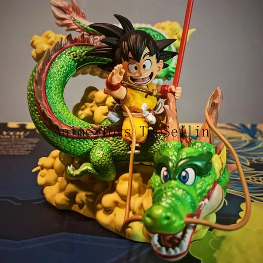 Dragon Ball Figure Goku riding Shenron Figure