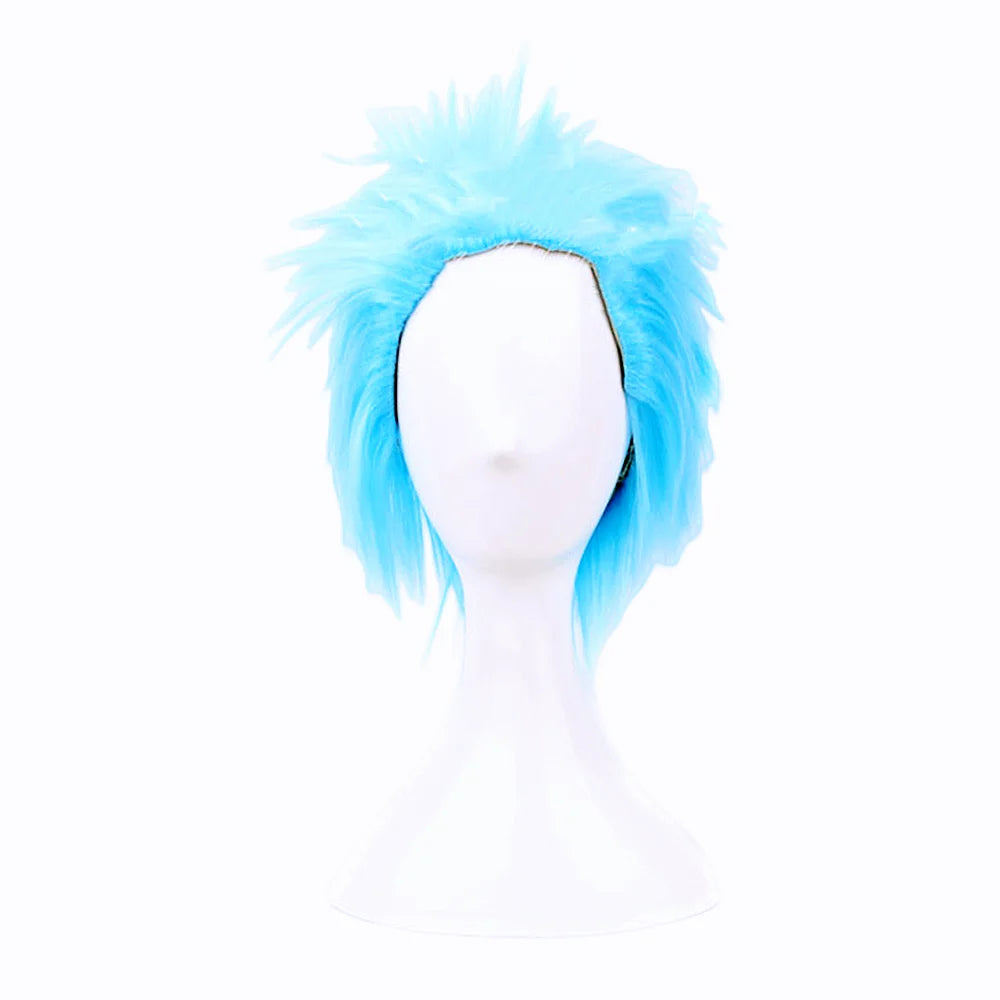 Bleach Thousand-Year Blood War Grimmjow Jaegerjaques Cosplay Costume with Blue Wig