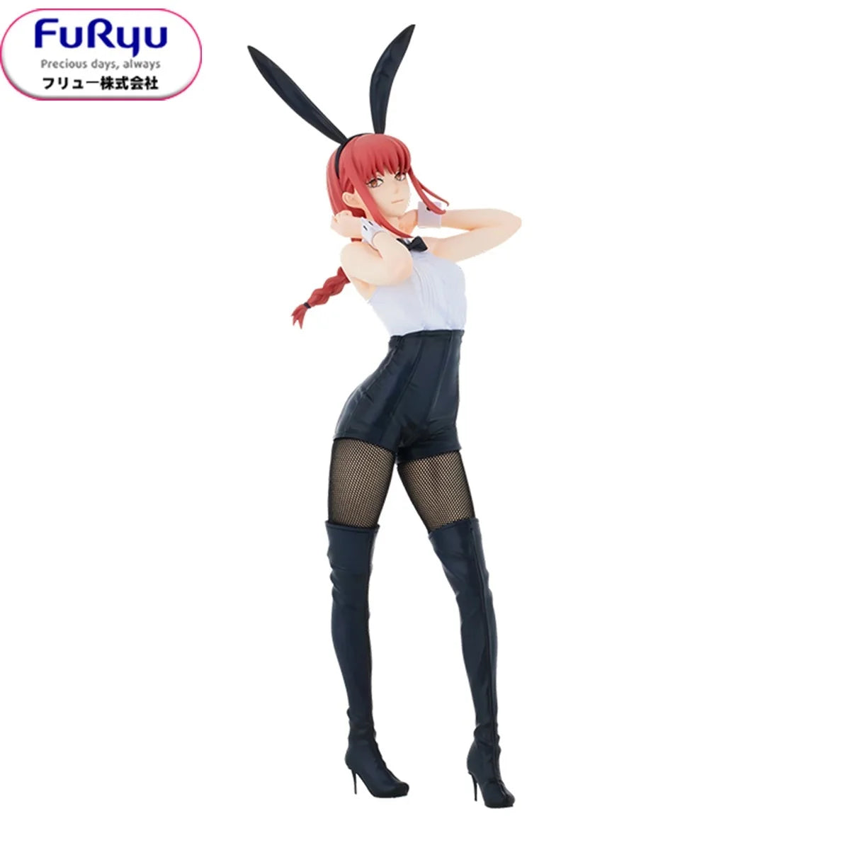 FURYU Chainsaw Man Makima wearing bunny ears figurine