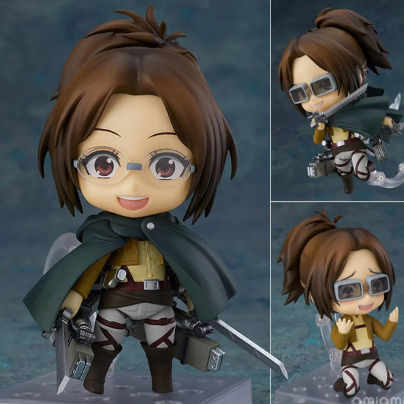 Attack On Titan Erwin, Eren, Hanji, Levi, or Mikasa figures