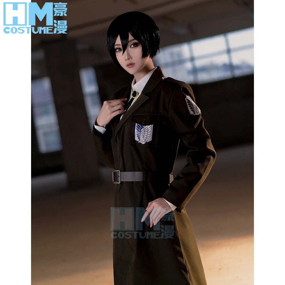 Attack On Titan Mikasa cosplay Final Season outfit