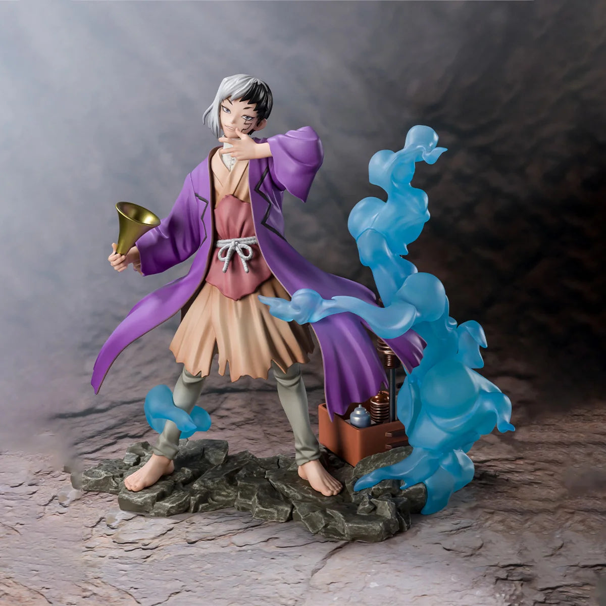 Dr STONE Asagiri Gen BANDAI Action Figure