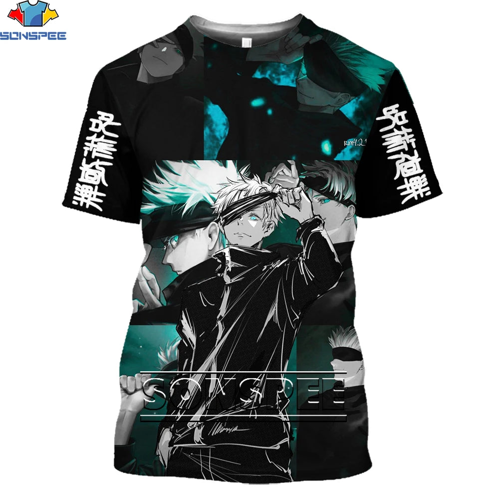 Jujutsu Kaisen 3D Print T-shirts - variety of options