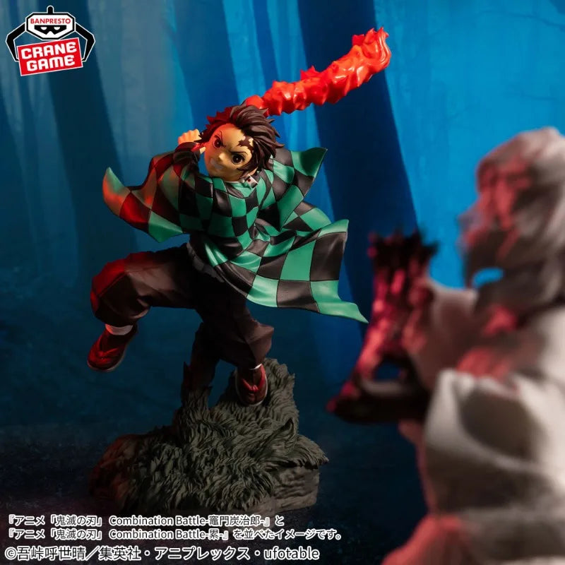 Demon Slayer BANPRESTO Combination Battle Kamado Tanjirou vs Rui figures