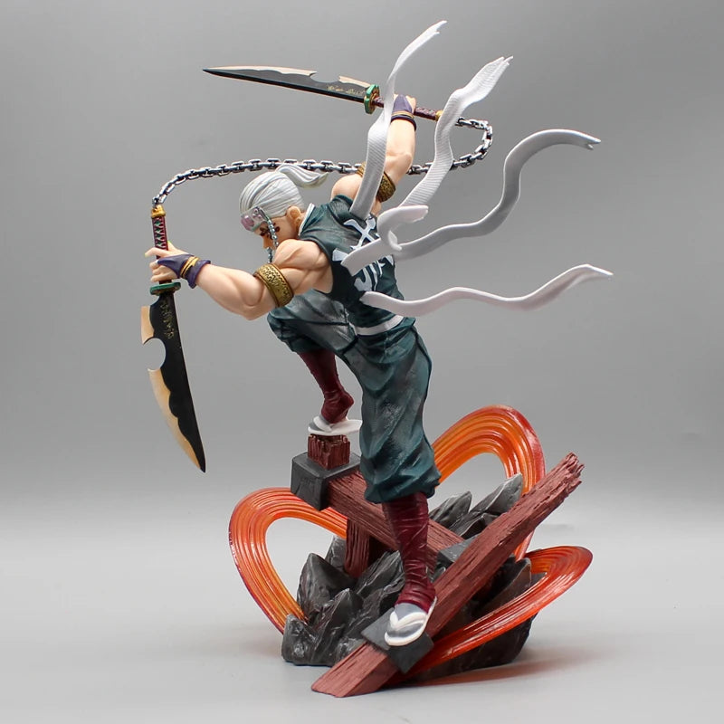 Demon Slayer Uzui Tengen Figure w/2 Heads