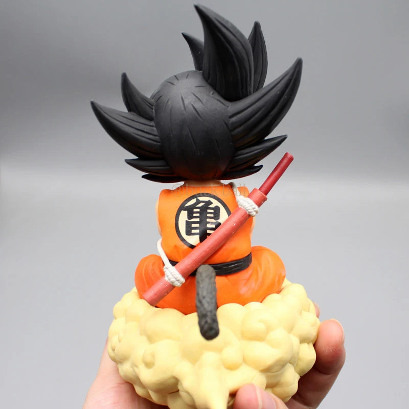 Dragon Ball Goku On Nimbus or Chichi climbing on Nimbus w/Goku figures