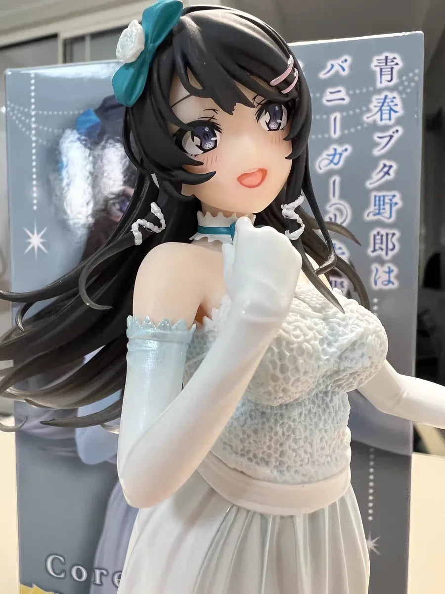 Rascal Does Not Dream of Bunny Girl Senpai Sakurajima Mai Party Dress figure