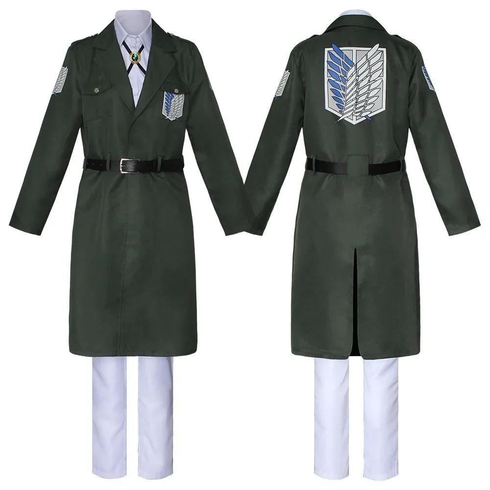 Attack Titan Shingeki No Kyojin Reconnaissance Legionary Uniform for Men and Women