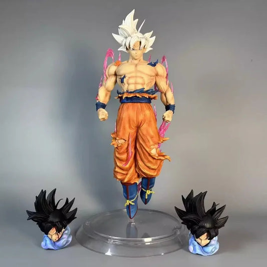 Dragon Ball Super Son Goku Ultra Instinct or Super Saiyan Blue Vegeta figure