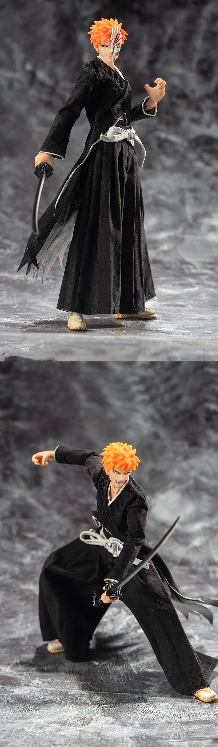 Bleach Half Mask Hollow Kurosaki Ichigo figure