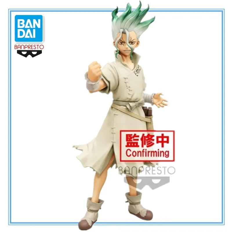 Dr. Stone Figures Senku and Ryusui