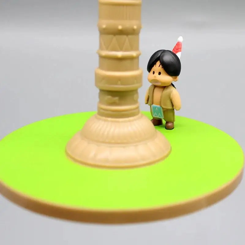 Dragon Ball Goku climbing Karin Tower w/Upa figurine