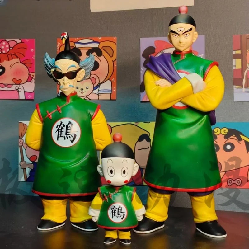 Dragon Ball Mai, Tao Pai Pai, Pilaf, Master Shen, Chiaotzu Kid Goku w/power pole figures