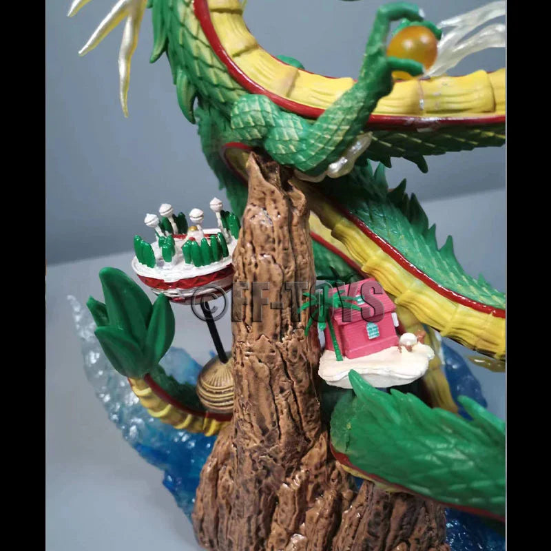 Dragon Ball Z Shenron Figure with Kid Goku