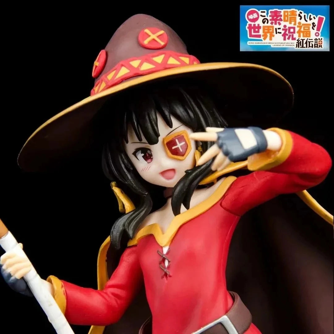 God's Blessing on this Wonderful World Kono Subarashii Sekai ni Shukufuku Megumin Figure Collectible Model Toy