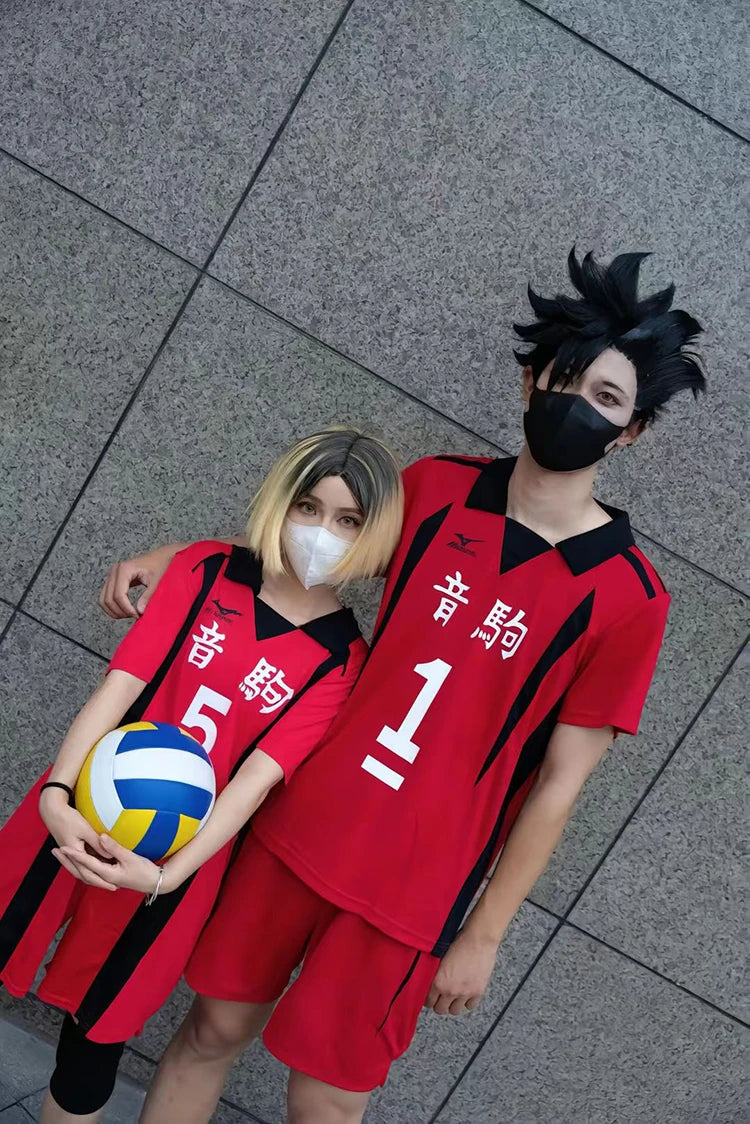 Haikyuu Cosplay Costumes of Nekoma High School Volleyball Club  Kenma Kozume and Kuroo Tetsuro