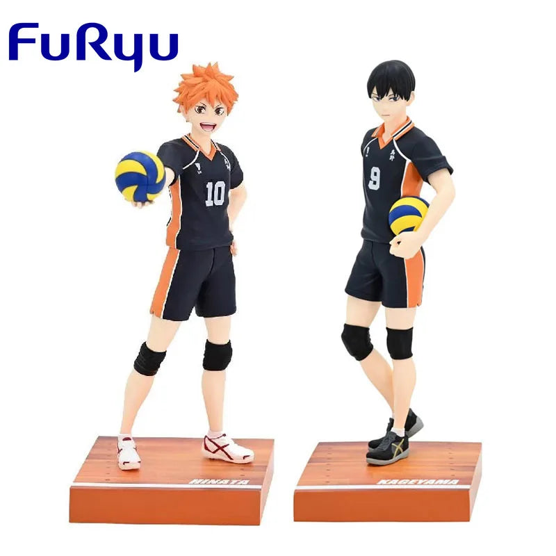 Haikyuu!! Anime Shoyo Hinata or Tobio Kageyama FuRyu w/volleyball figure