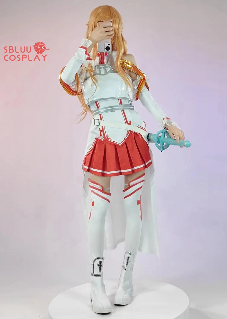 Sword Art Online Yuuki Asuna Cosplay Costume