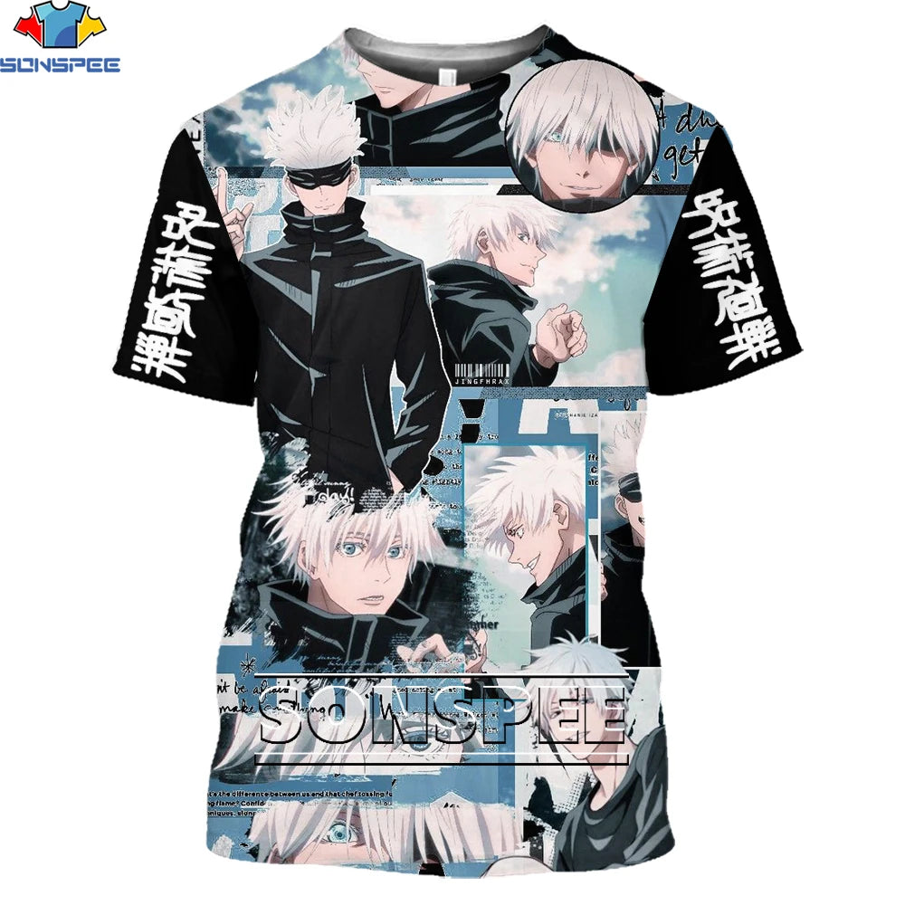 Jujutsu Kaisen 3D Print T-shirts - variety of options