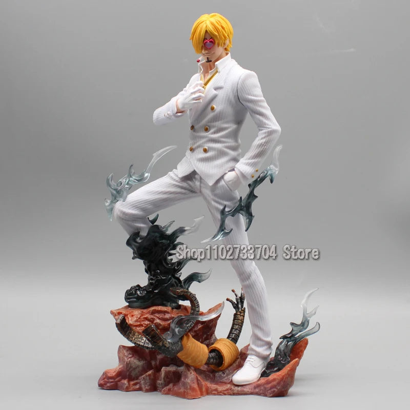 One Piece Vinsmoke Sanji White Suit figure