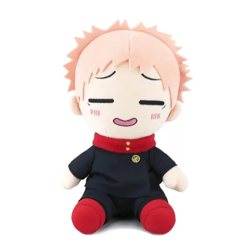 Jujutsu Kaisen Plush Doll Gojo Satoru, Yuji Itadori, Inumaki Toge, and Megumi