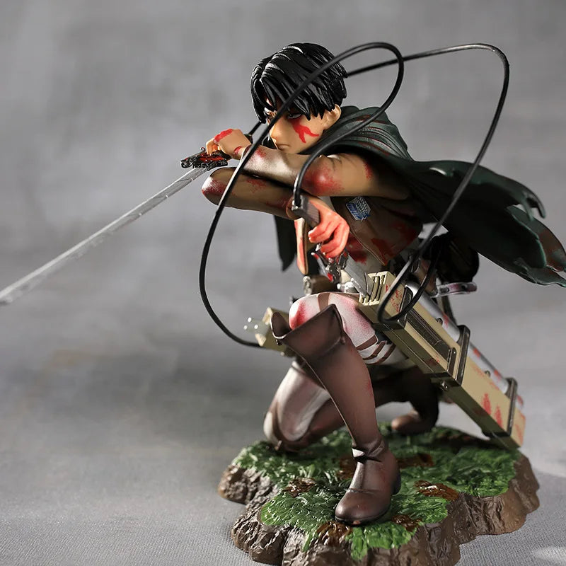 Attack on Titan Levi Ackerman covered in blood Action Figure