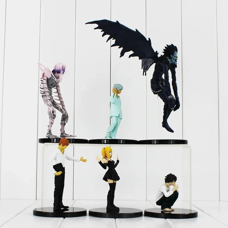 Death Note Ryuk or 6 piece (Light, Misa, L, Ryuk, Rem, and Near) figure set