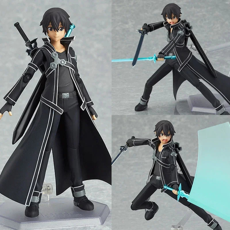 Sword Art Online Yuuki Asuna and Kirito figures