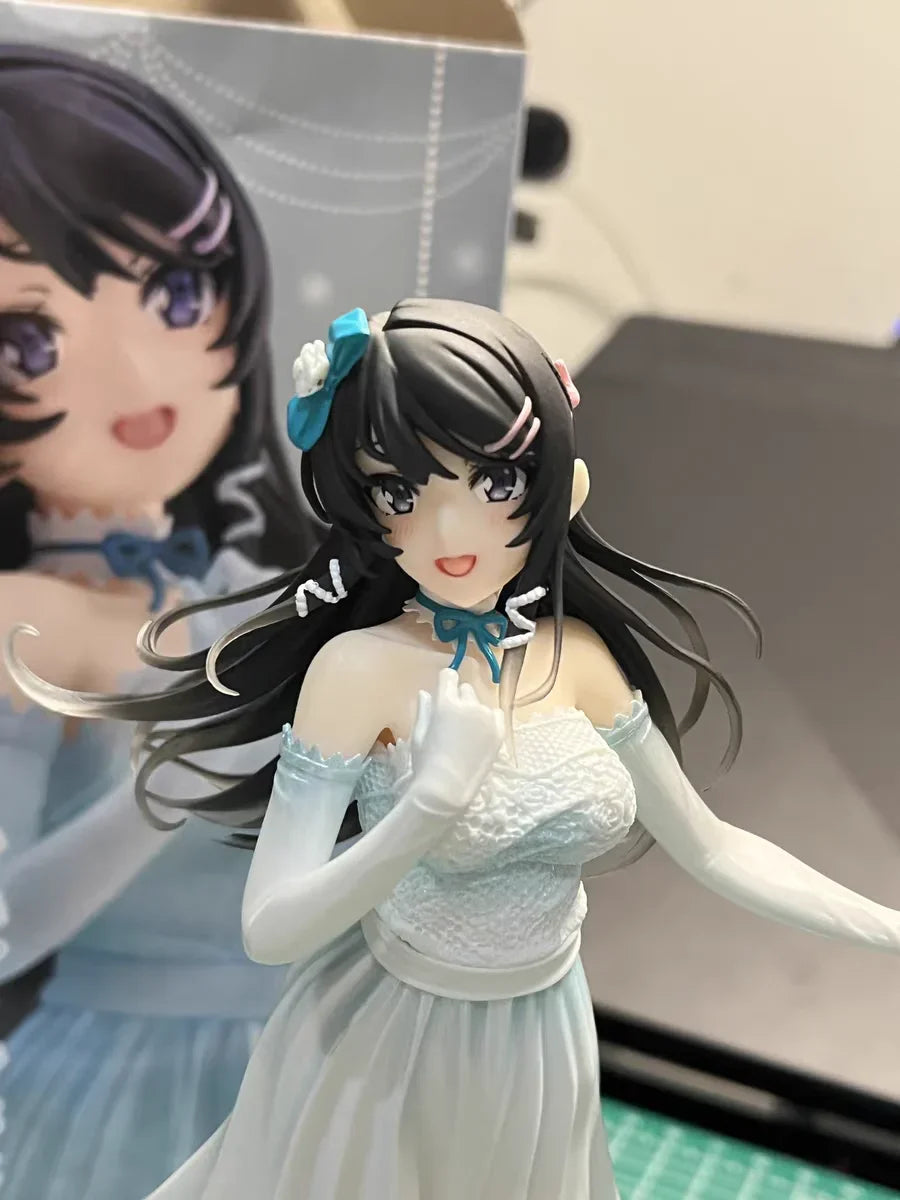 Rascal Does Not Dream of Bunny Girl Senpai Sakurajima Mai Party Dress figure