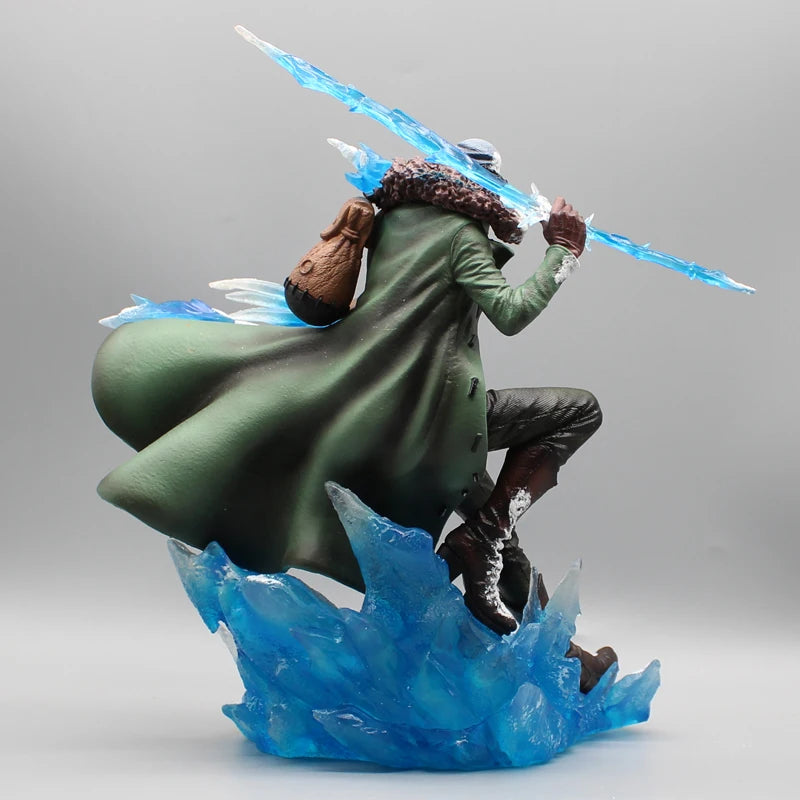 One Piece Aokiji Kuzan Figure w/2 Heads 2 Hands