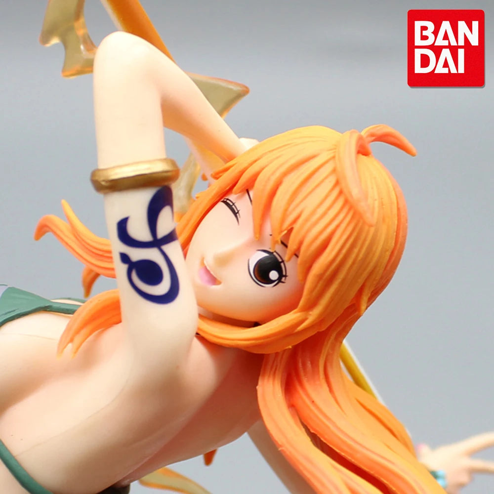 One Piece Figure Nami with Zeus and Treasure Chest