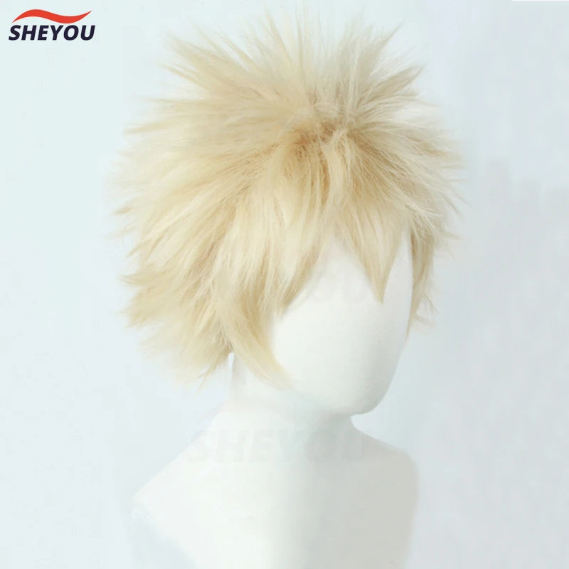 My Boku no Hero Academia Bakugo Katsuki Cosplay Wig